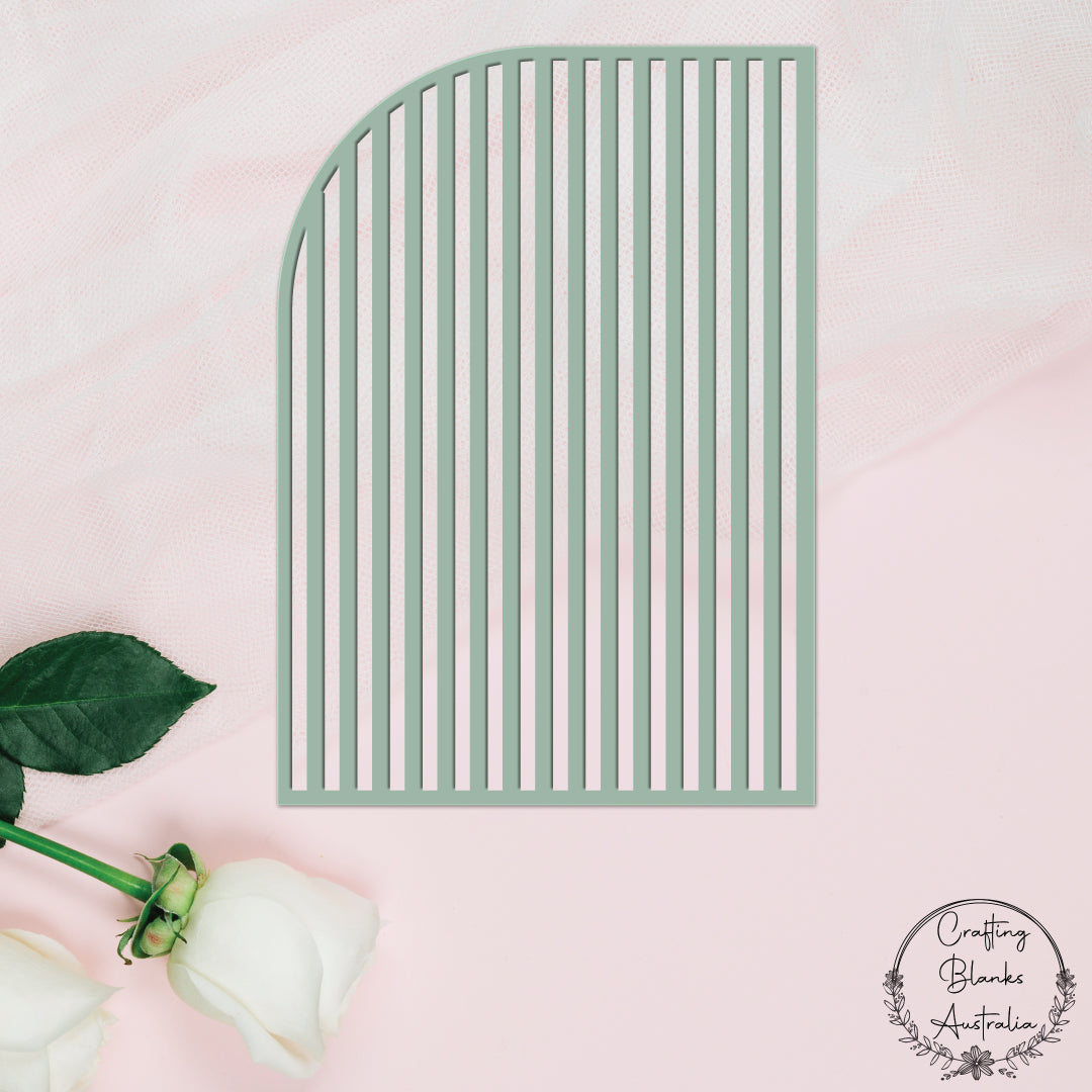 Sail Arch Elegant • Blank Decor Shape • A3