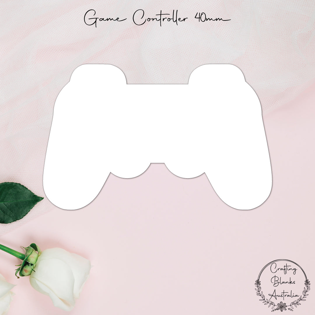 Game Controller • Blank Shape • 40mm – Crafting Blanks Australia
