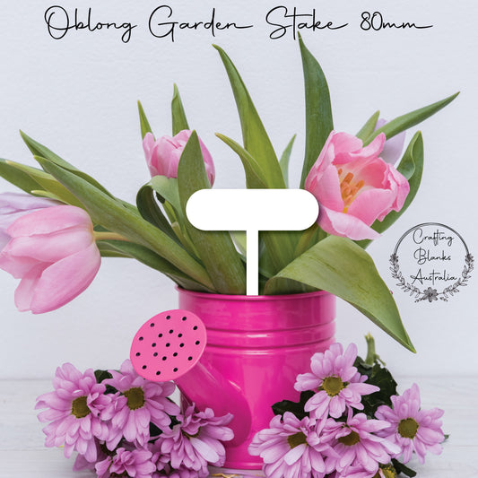 Oblong • Garden Stake • 80mm