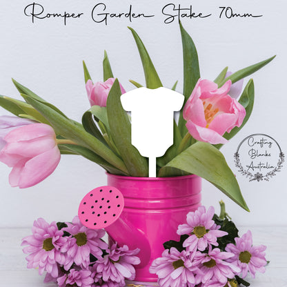 Romper • Garden Stake • Cake Topper • 70mm