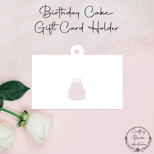 Birthday Cake • Gift Card Holder • 100mm