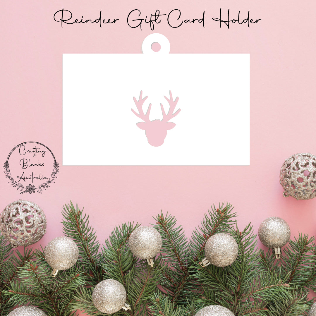 Reindeer • Gift Card Holder • 100mm