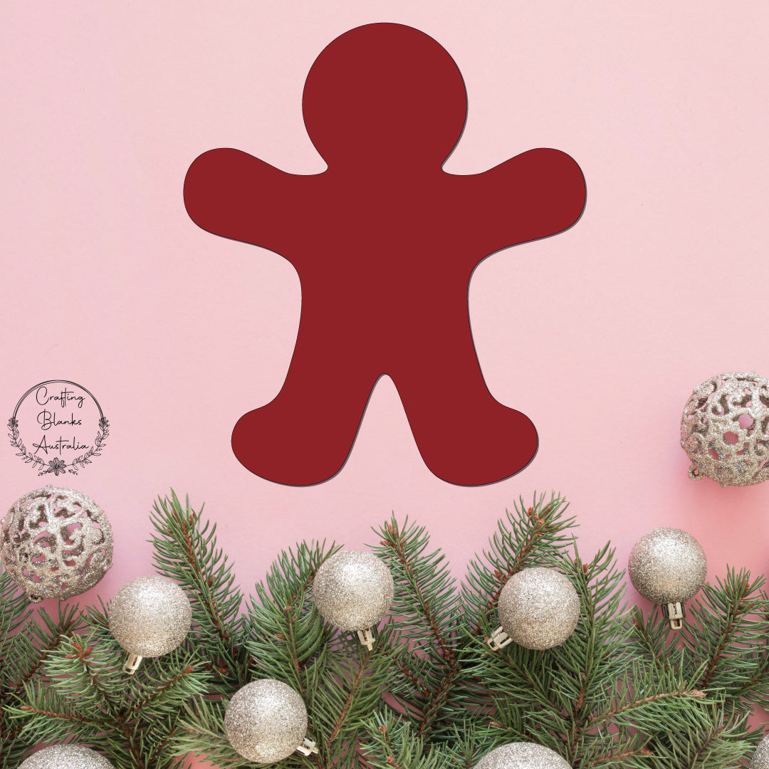 Gingerbread Man • Blank Shape • 100mm