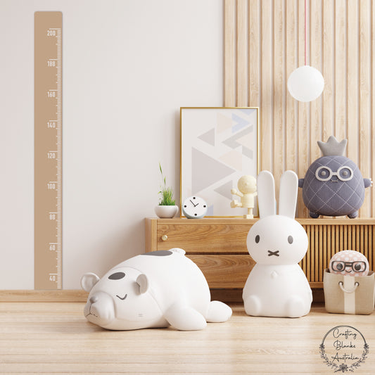 Growth Chart Ruler • Rounded Rectangle • 200cm