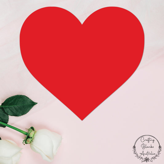 Heart • Blank Shape • 100mm