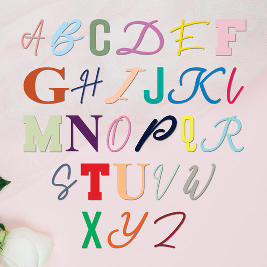 Single Letters • Blank Shape • 30mm