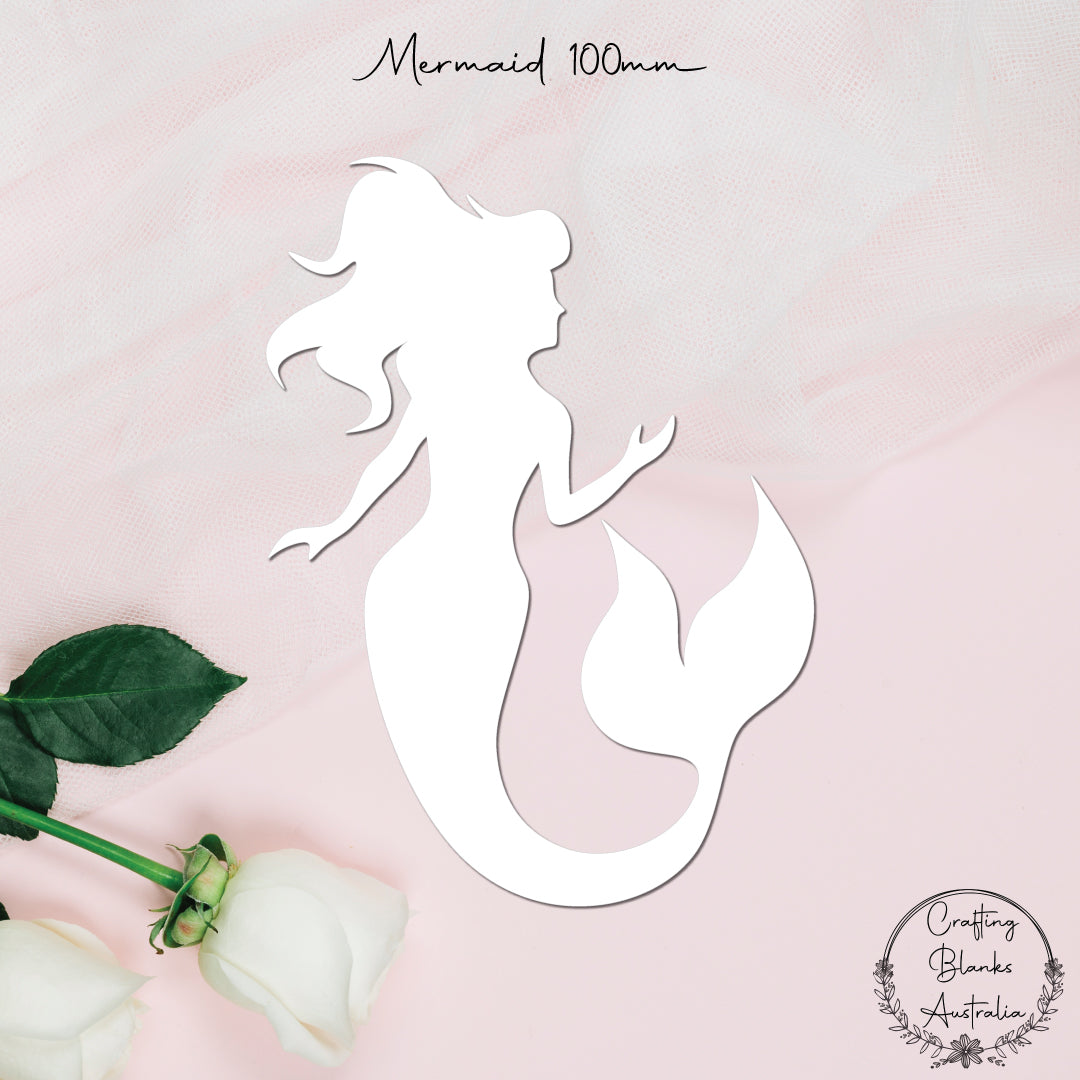 Mermaid • Blank Shape • 100mm