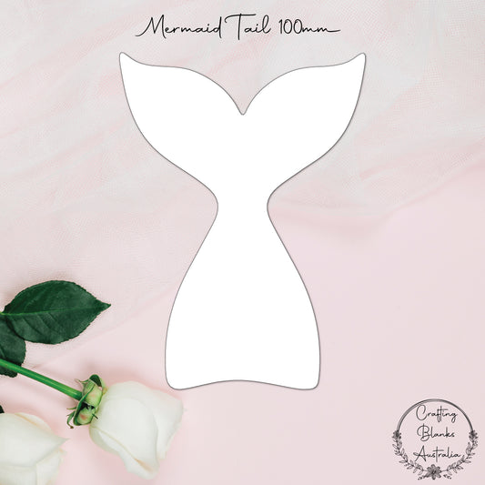 Mermaid Tail • Blank Shape • 100mm