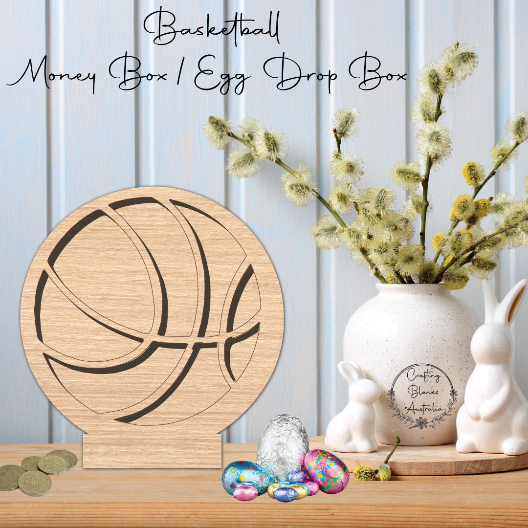 Basketball  • Money Box • Egg Drop Box