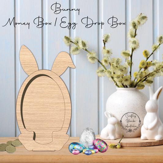 Bunny • Money Box • Egg Drop Box