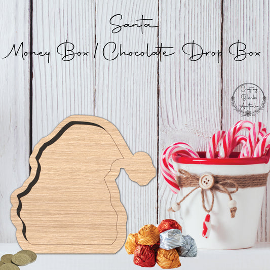 Santa • Money Box • Chocolate Drop Box