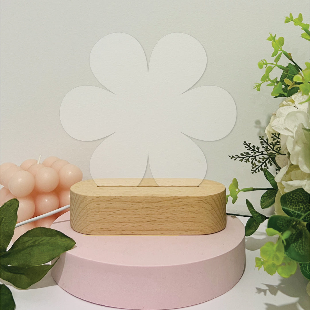 Flower • Blank Shape • Night Light