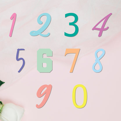 Single Numbers • Blank Shape • 70mm