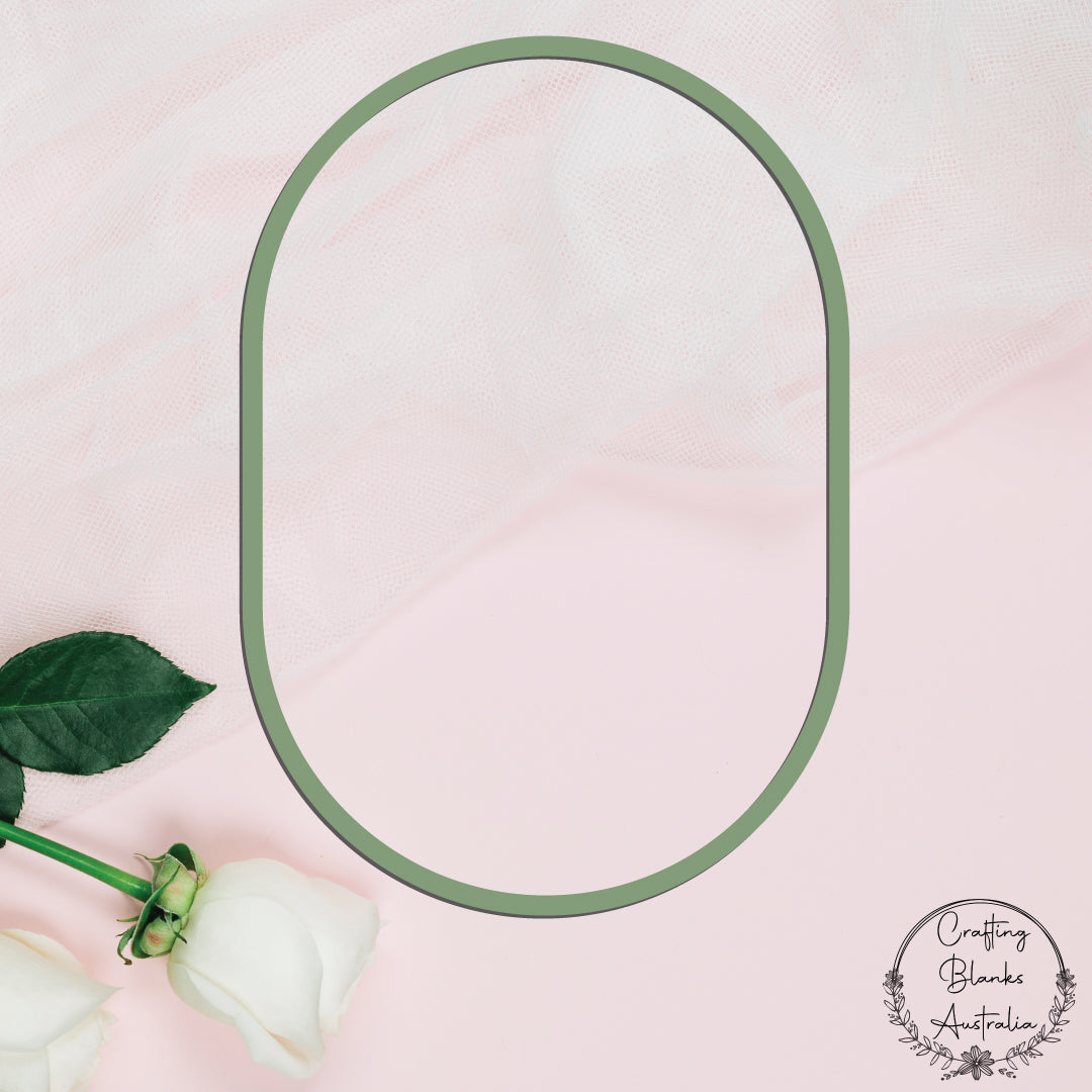 Oval • Outline Shape • A1