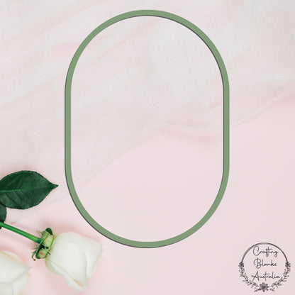 Oval • Outline Shape • A2