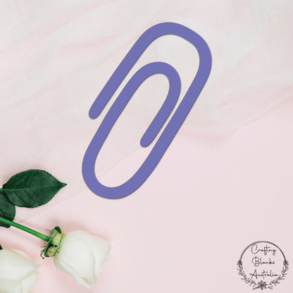 Paper Clip • Blank Shape • 40mm