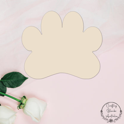 Paw Print • Blank Shape • 150mm