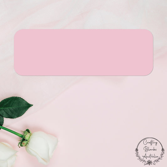 Rounded Rectangle • Blank Tag • 25mm x 75mm