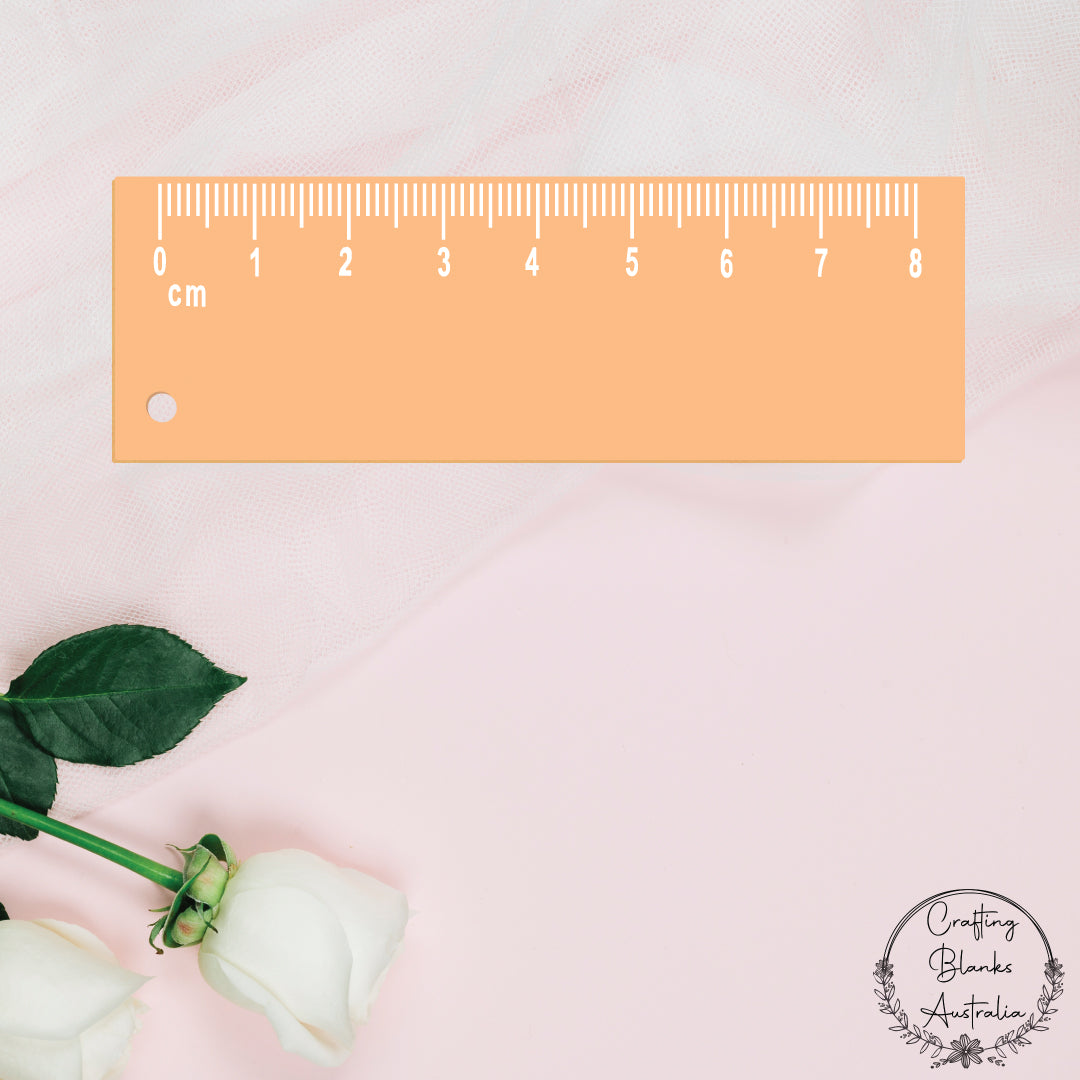 Ruler • Blank Shape • 8cm
