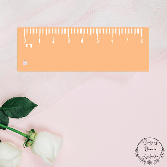 Ruler • Blank Shape • 8cm