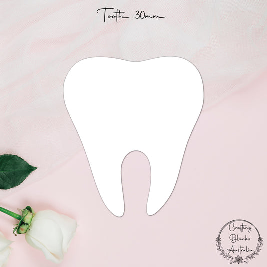 Tooth • Blank Shape • 30mm