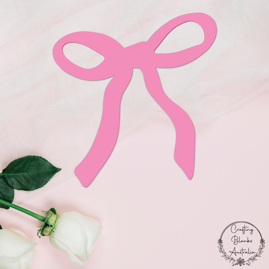 Wavy Bow • Blank Shape • 100mm