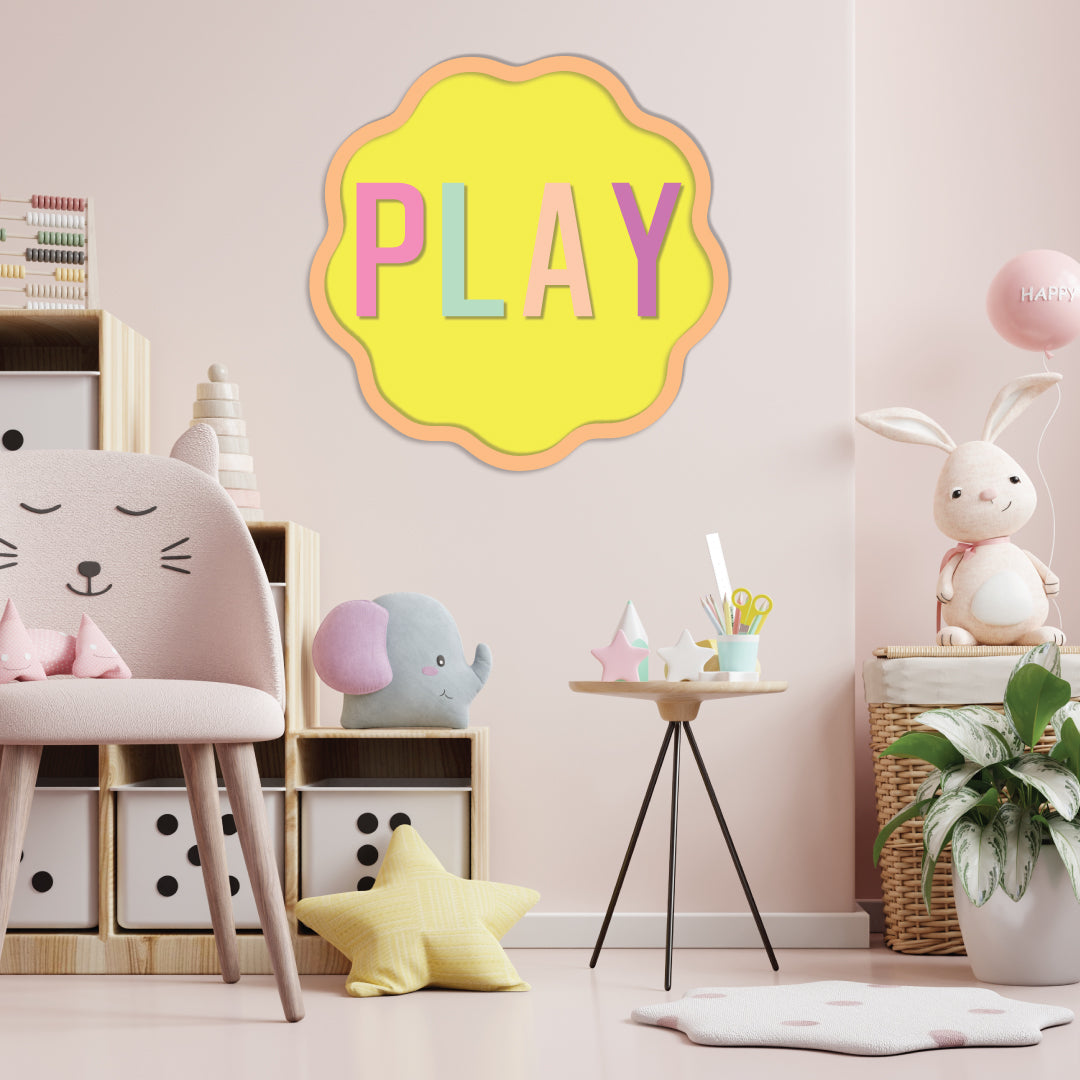 Wavy Circle • Outline Shape • 90mm