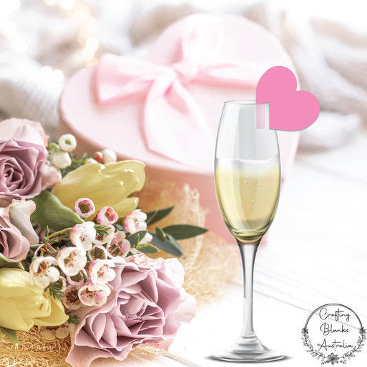 Heart • Wine Charm • Place Card