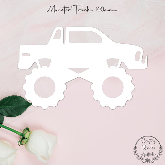 Monster Truck • Blank Shape • 100mm