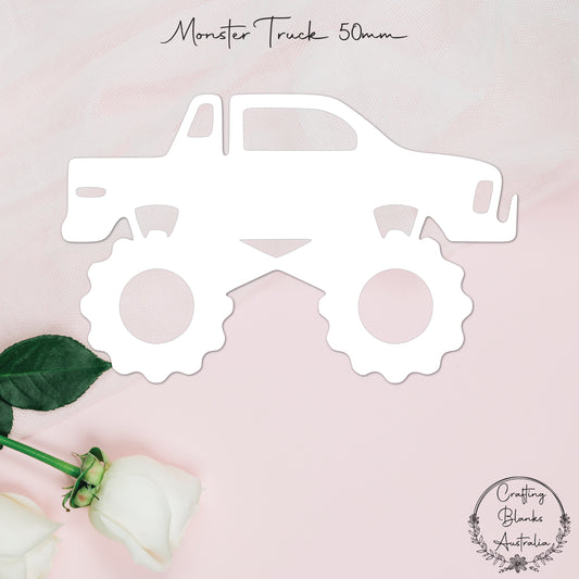 Monster Truck • Blank Shape • 50mm