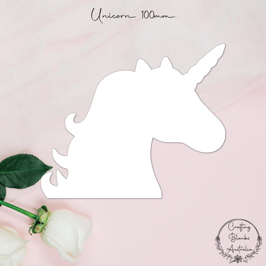 Unicorn • Blank Shape • 100mm