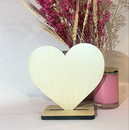 Heart Sign on stand