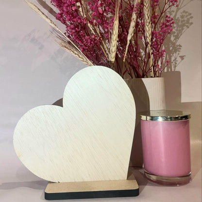 Heart Sign on stand