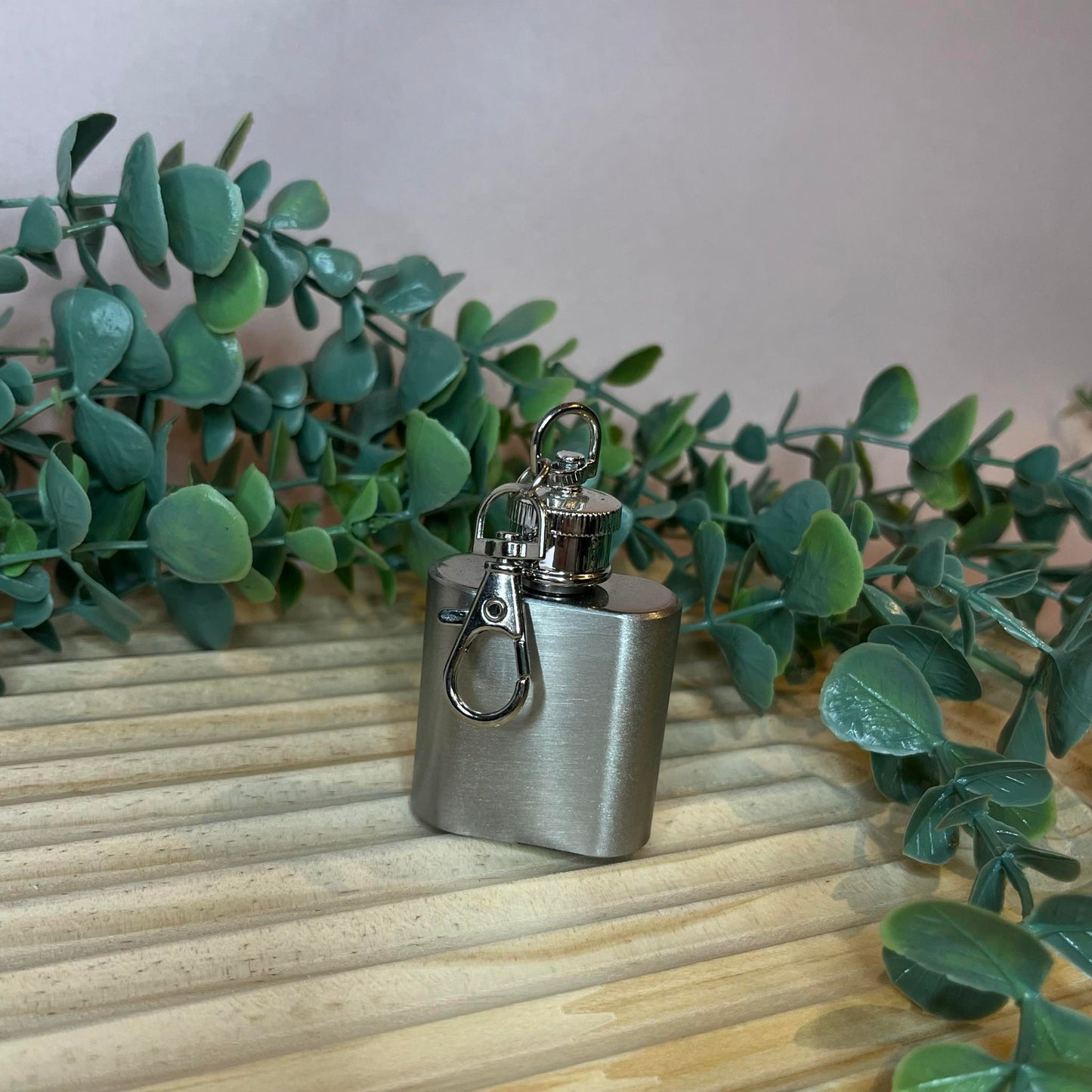 1oz Hip Flask Key Ring