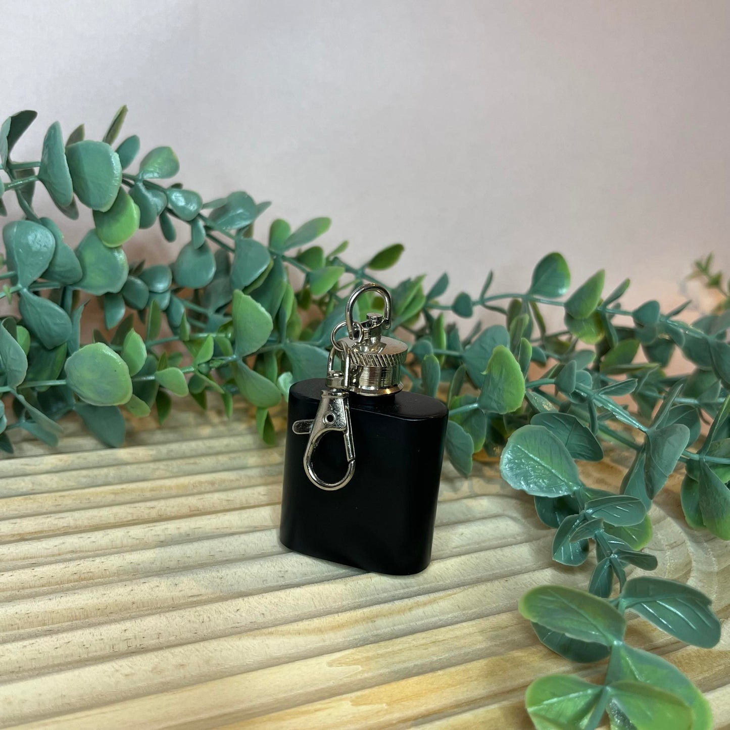 1oz Hip Flask Key Ring