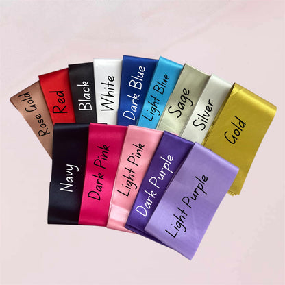 Plain Blank Sashes