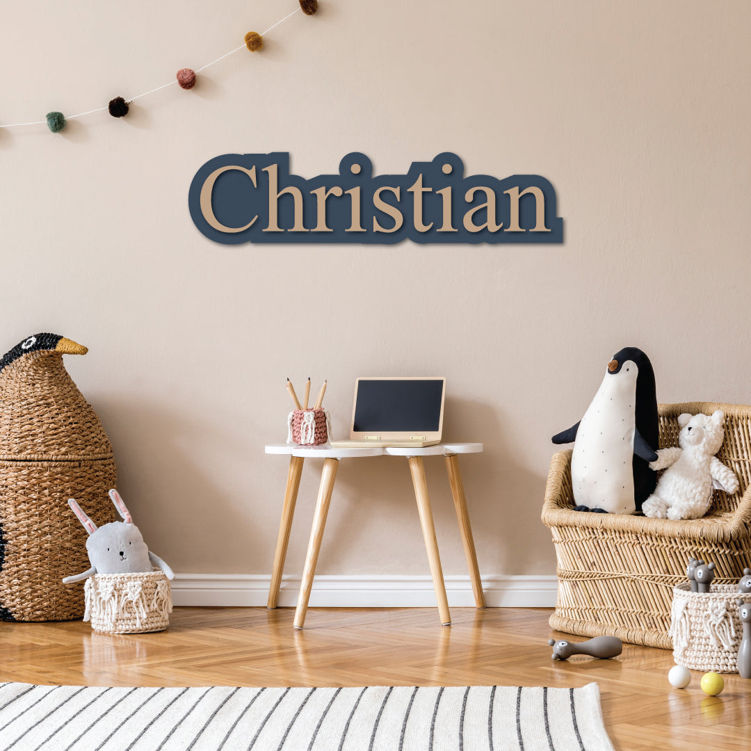 Wording Double Layer • Custom • 100mm