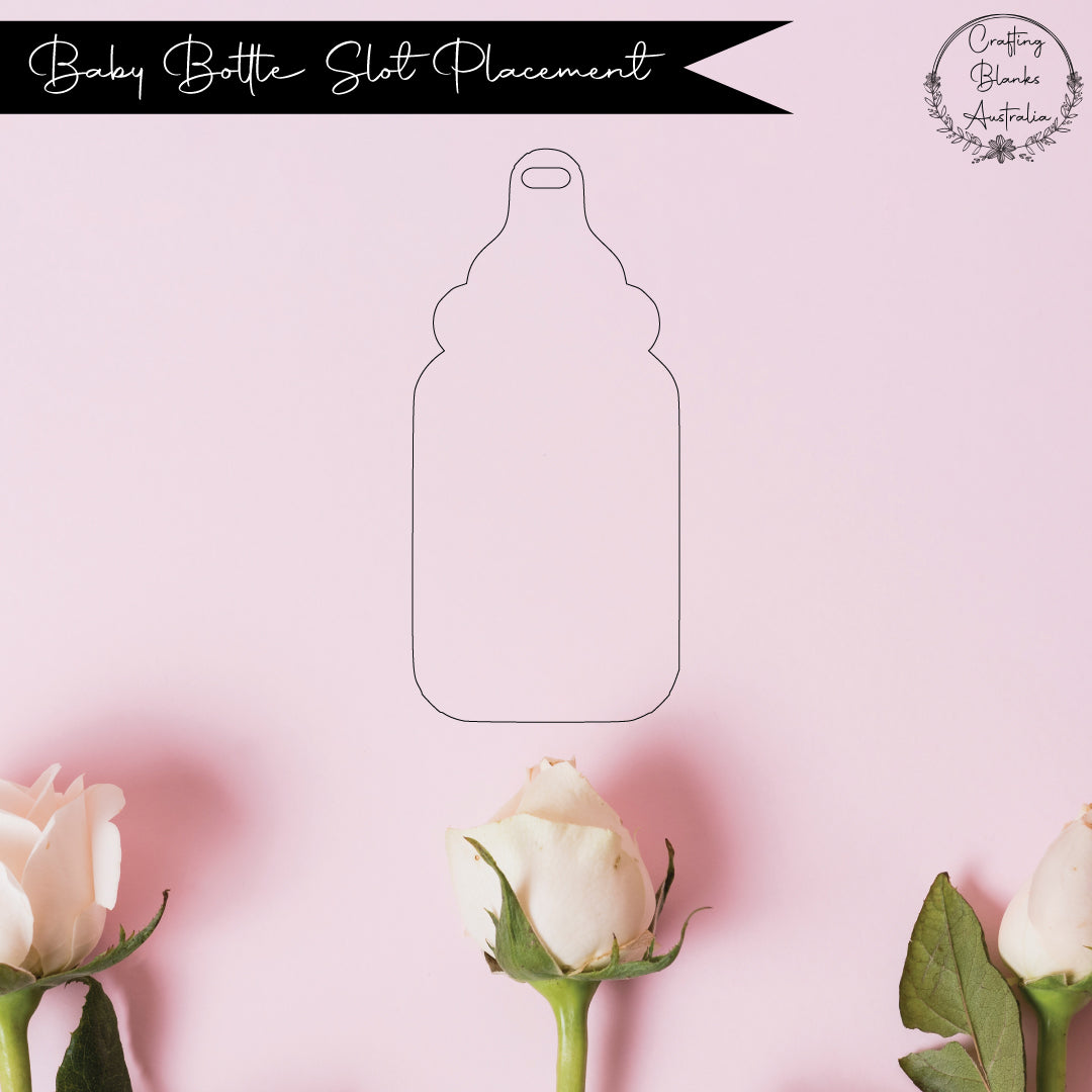 Baby Bottle • Blank Shape • 40mm