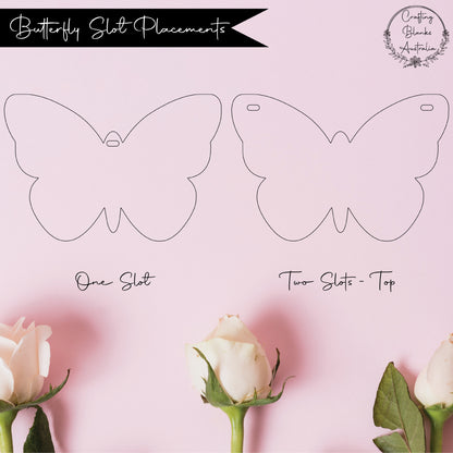 Butterfly • Blank Shape • 100mm