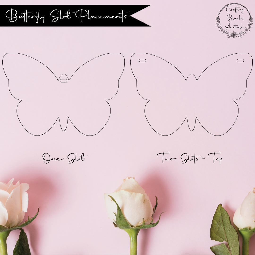 Butterfly • Blank Shape • 30mm