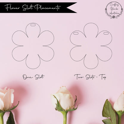 Flower • Blank Shape • 40mm