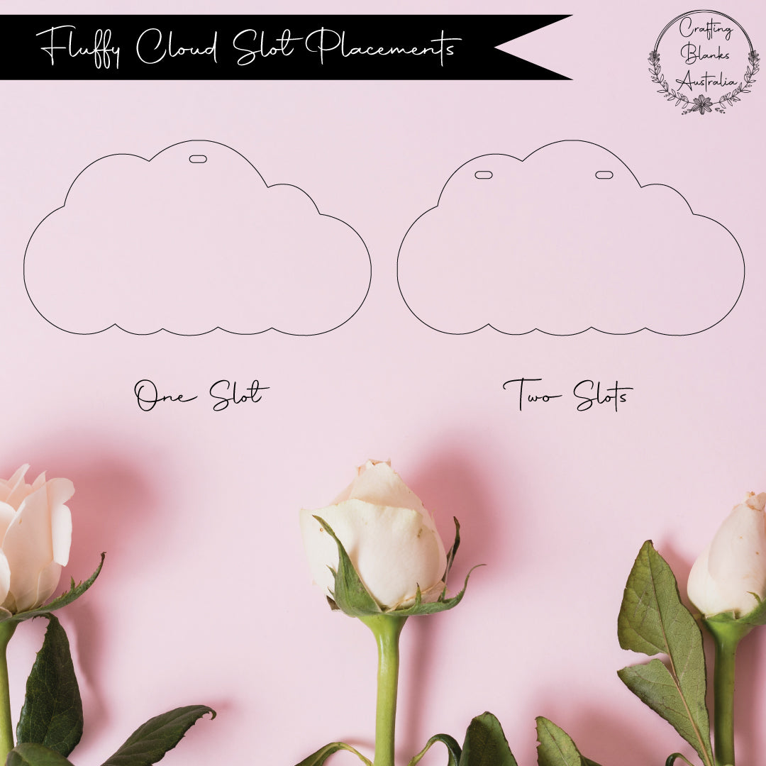 Fluffy Cloud • Blank Shape • 70mm