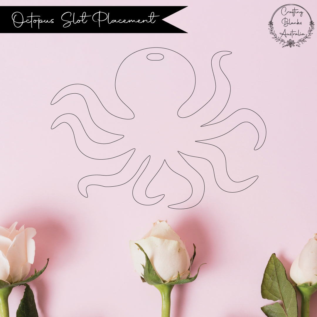 Octopus • Blank Shape • 100mm