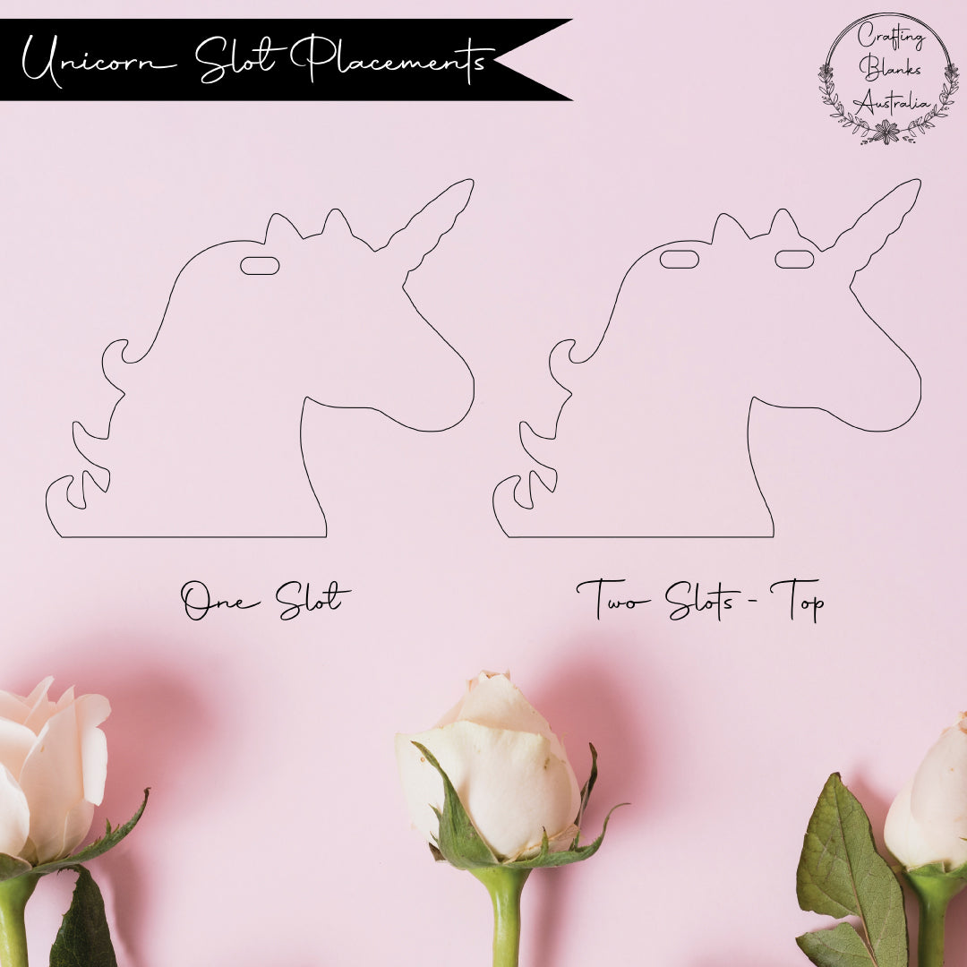 Unicorn • Blank Shape • 100mm