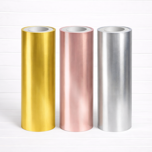 Matte Chrome • Heat Transfer • Vinyl