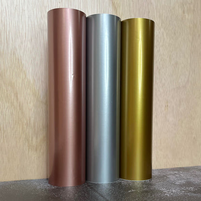 Matte Chrome • Heat Transfer • Vinyl