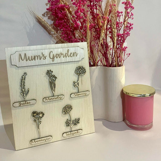 Birth Month Flower Garden Stand