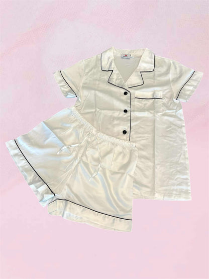 Short Satin Pjs