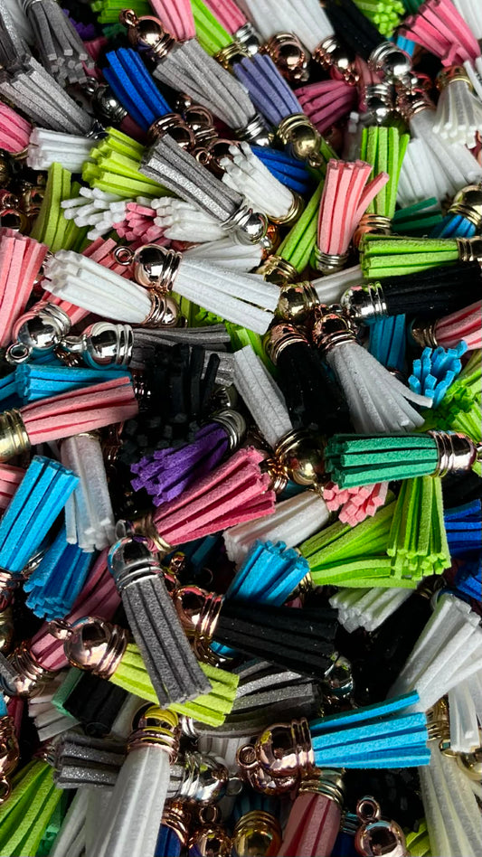 Leather Tassels 20pk