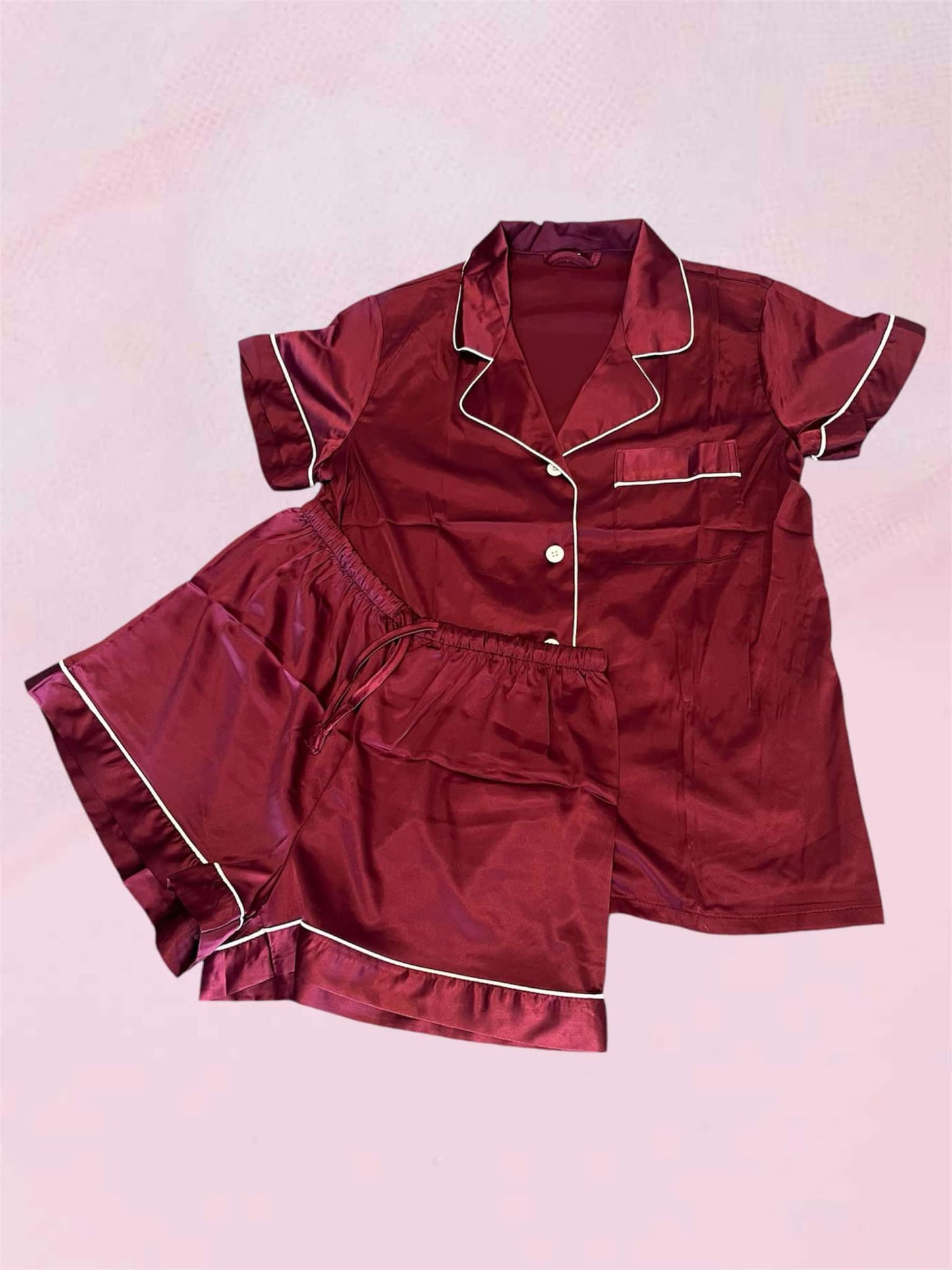 Short Satin Pjs